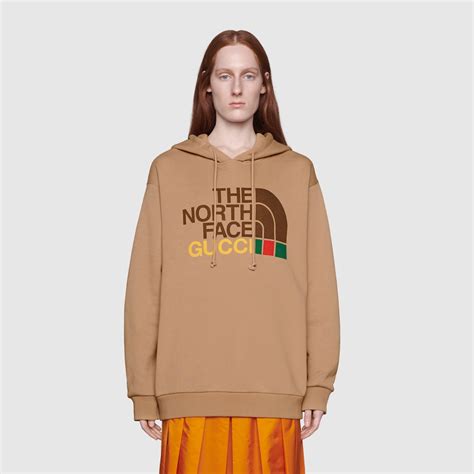 sudadera the north face gucci|gucci north face apparel.